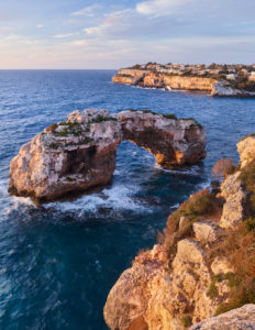 Felsbogen Es Pontàs bei Santanyi, Mallorca, Balearen, Spanien Felsbogen Es Pontàs bei Santanyi, Mallorca, Balearen, Spanien